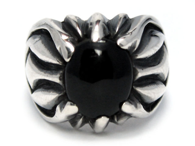 925 Steel Silver Ring